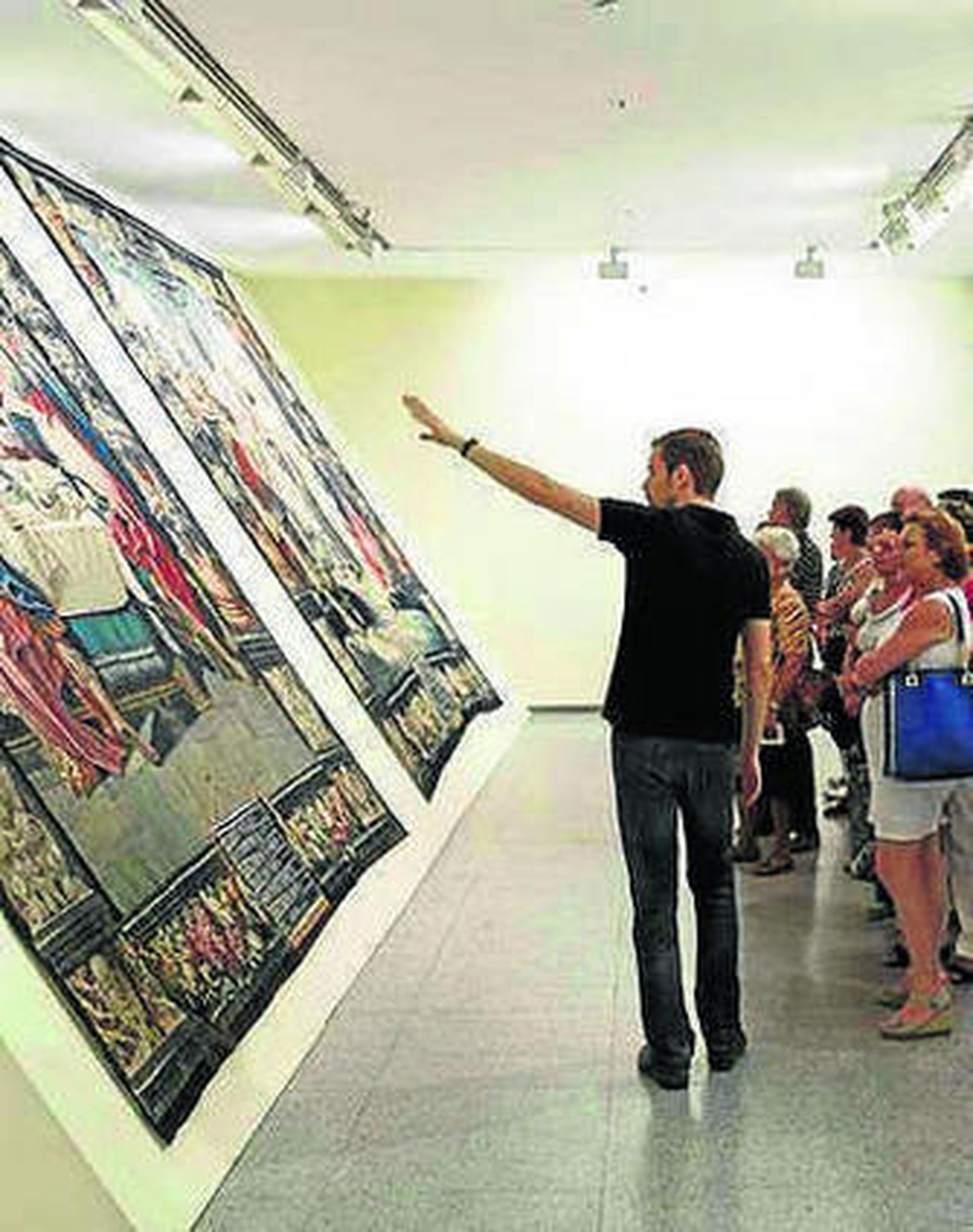 Una de las piezas de la muestra.