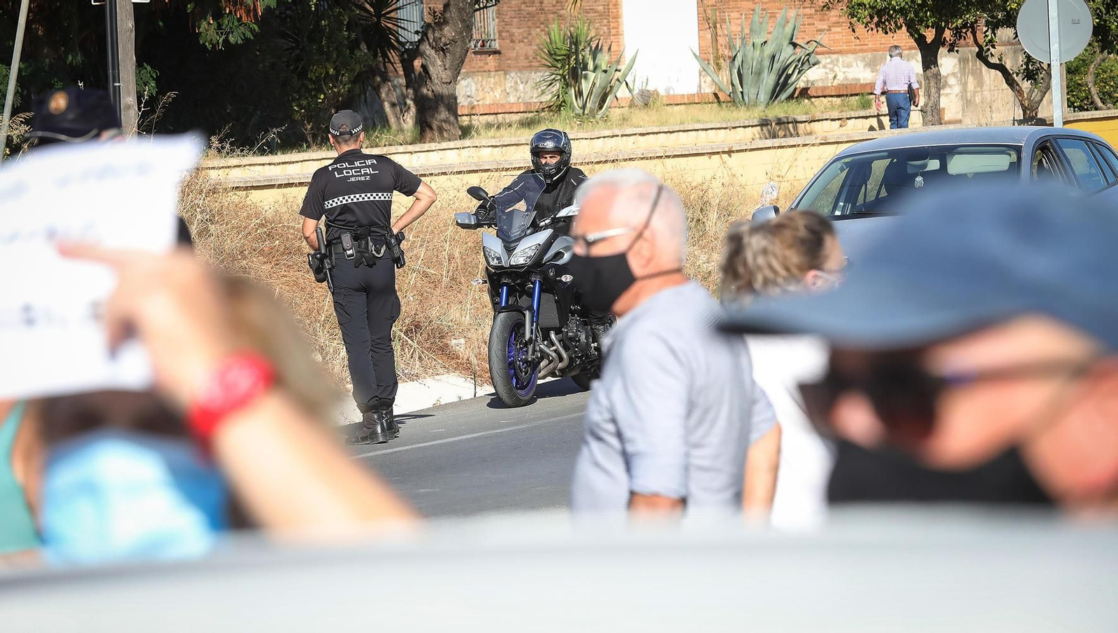 Concentración en el Pimiento para exigir más seguridad en la A-2003