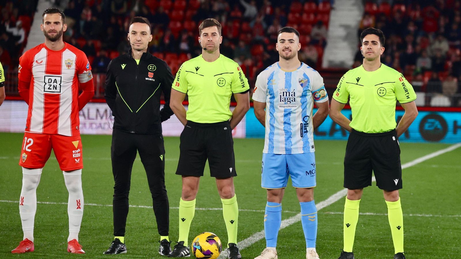 Las fotos del UD Almería - Málaga CF