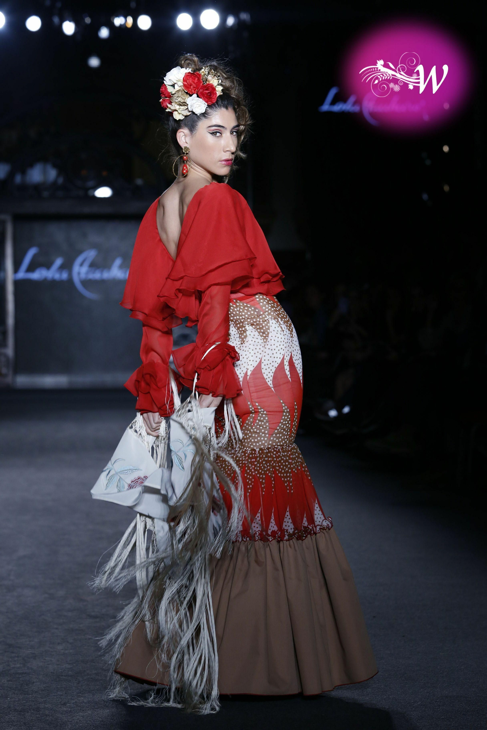 Lola Azahares en We Love Flamenco 2020, todas las fotos del desfile