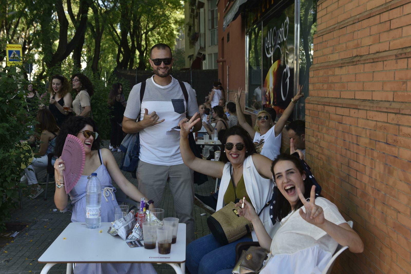 Las imágenes del ambiente previo al concierto de Alejandro Sanz en Sevilla