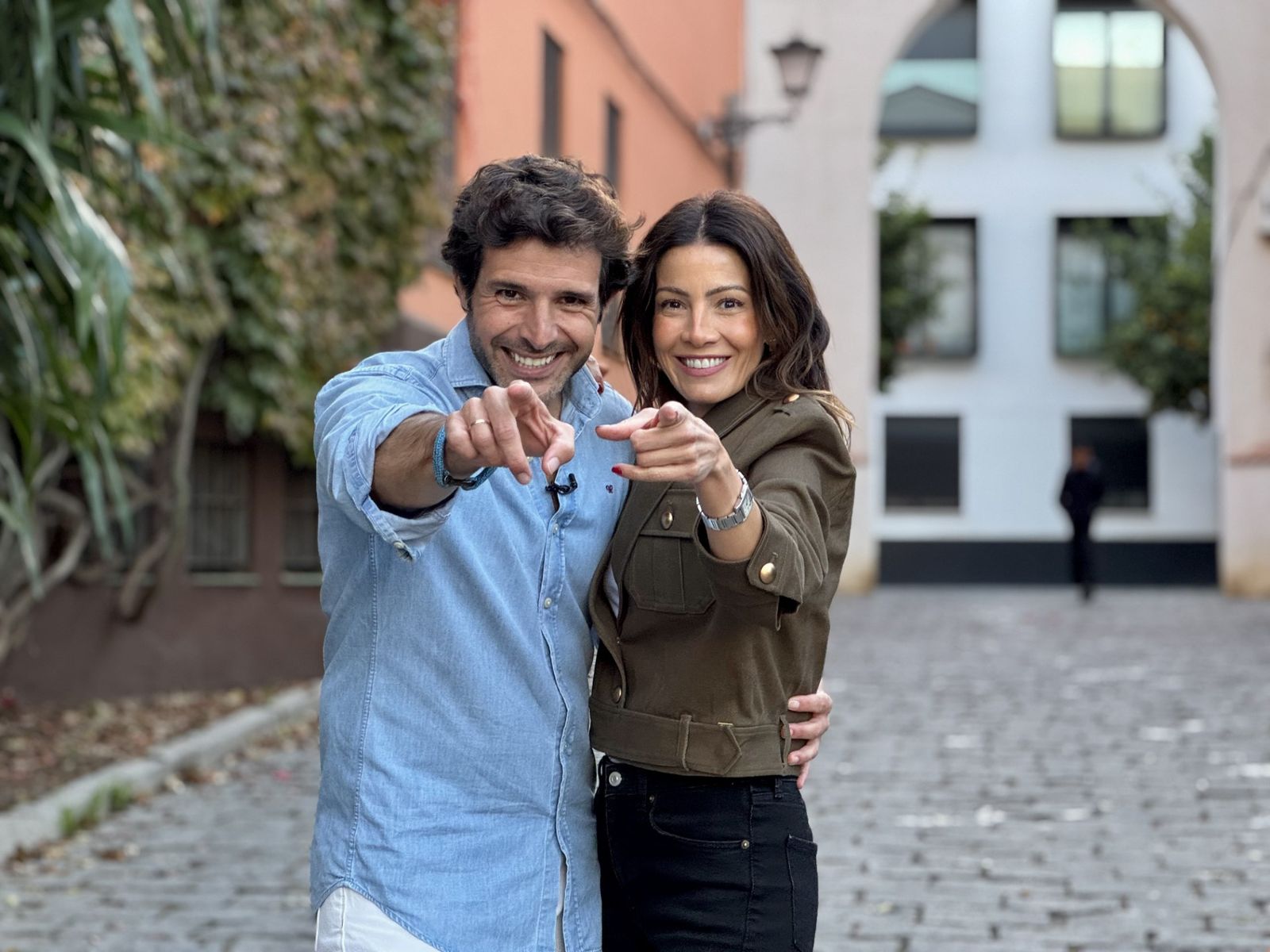 Rafa Posada y Virignia Troconis, la pareja de 'Callejeando'