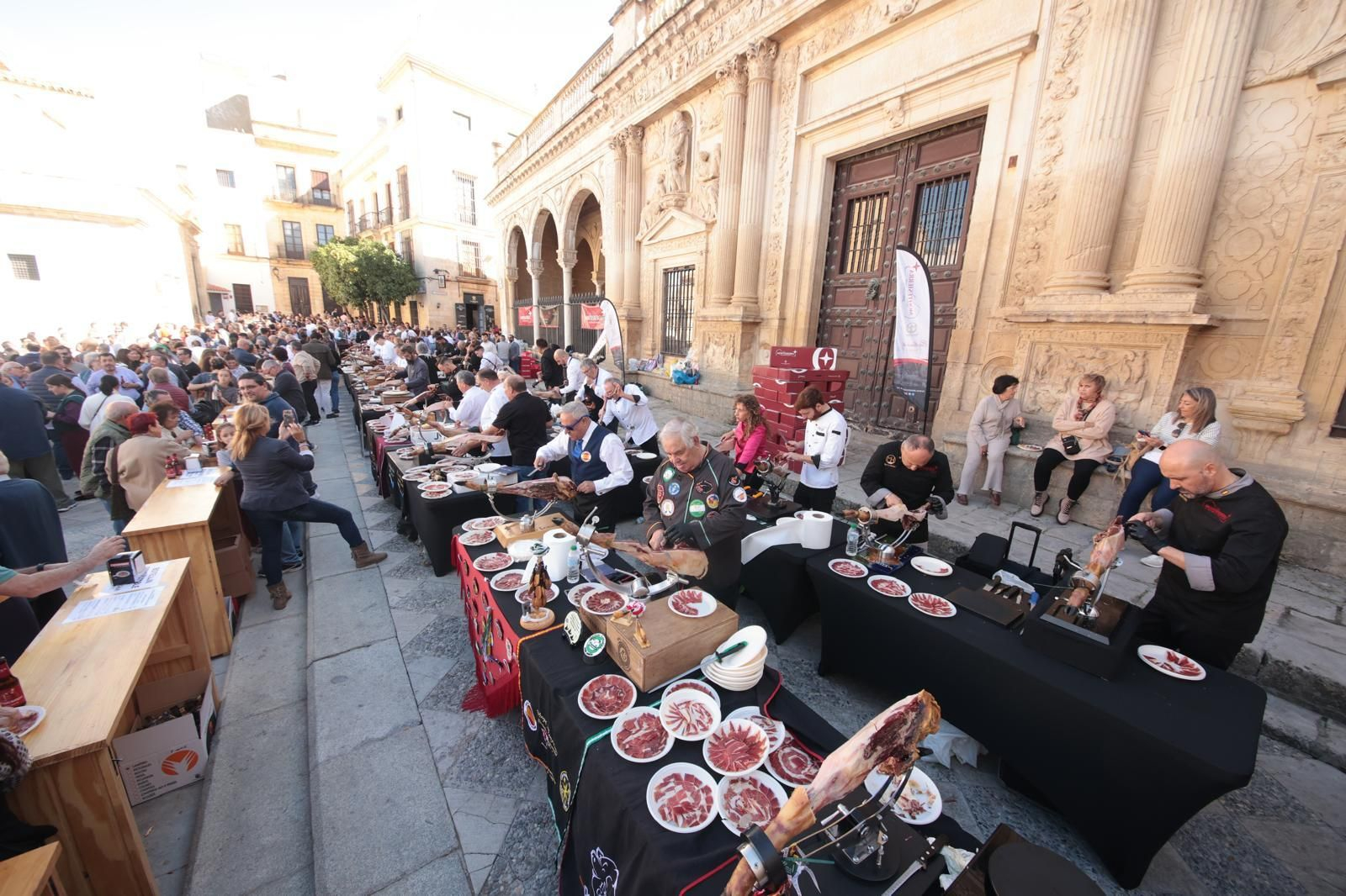 III Jornada de Cortadores de Jamón Solidarios en Jerez