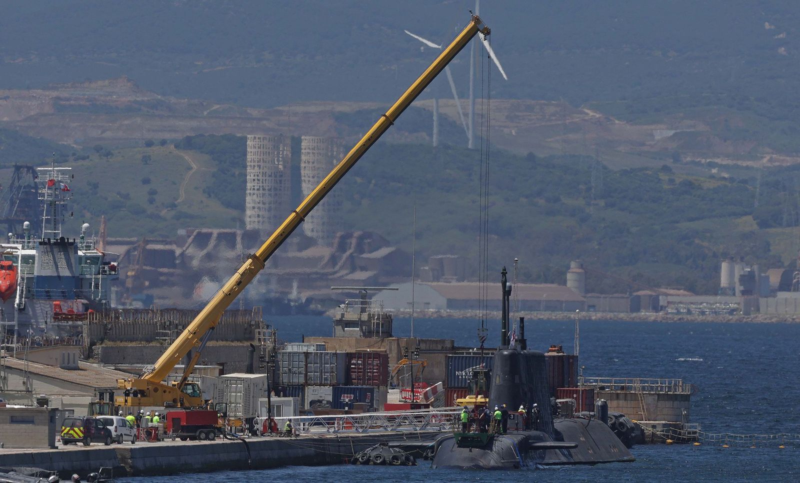 CARGA SUBMARINO NUCLEAR ASTUTE GIBRALTAR ERASMO (398)