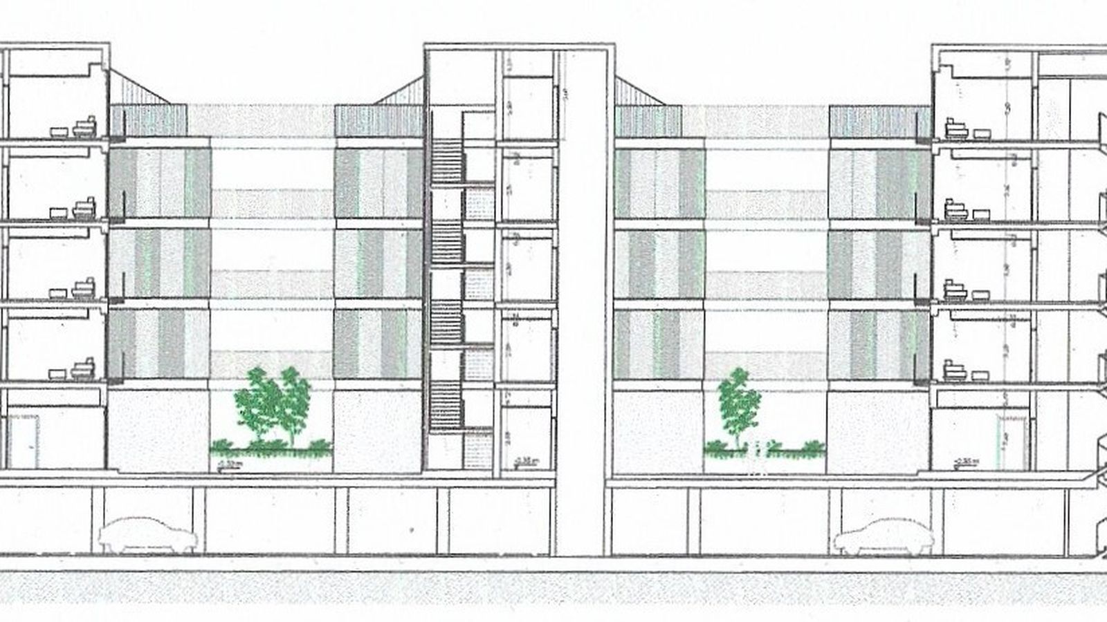 Sección plana de Palmera 38.