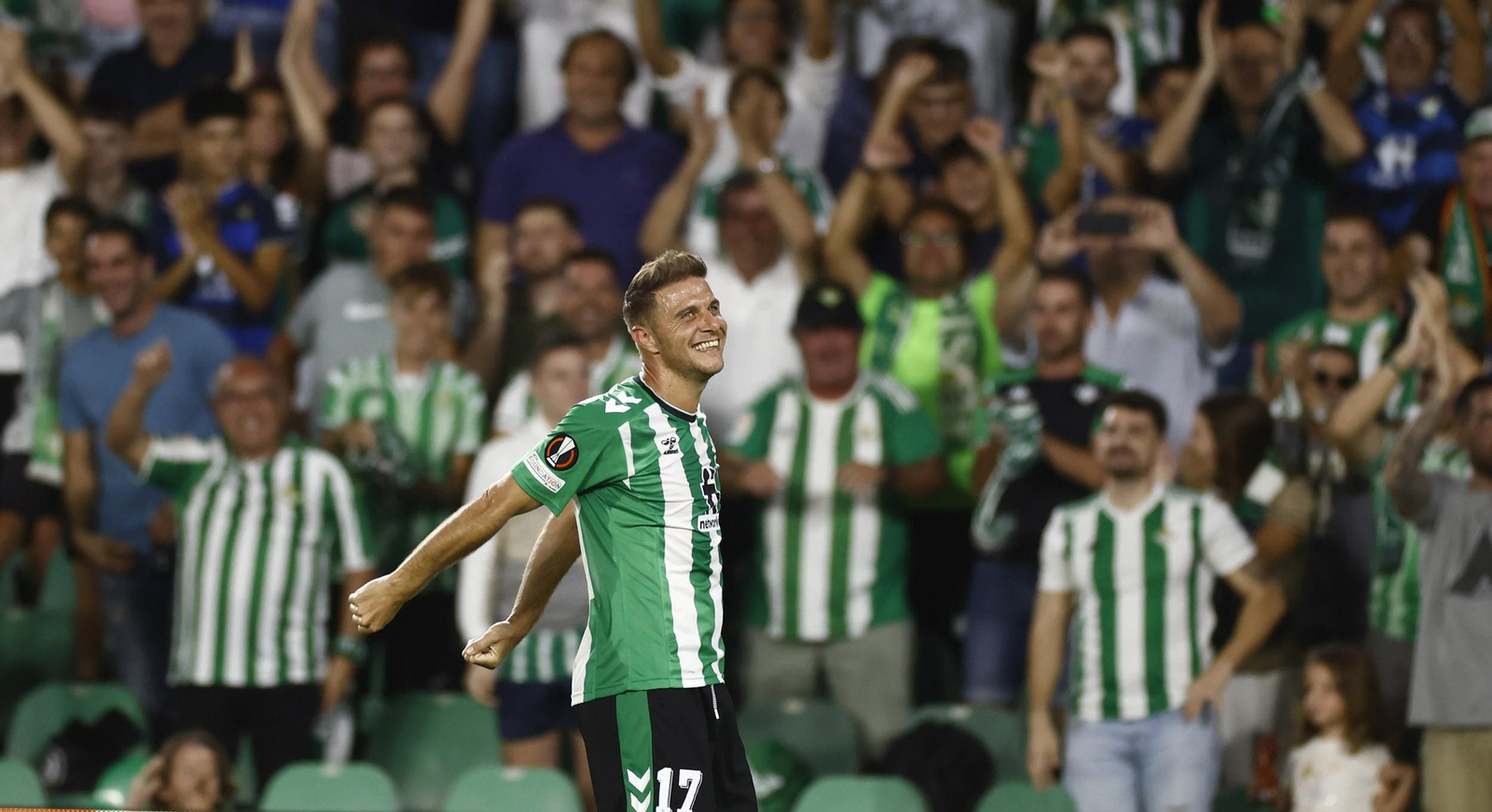 El gol de Joaquín, en imágenes