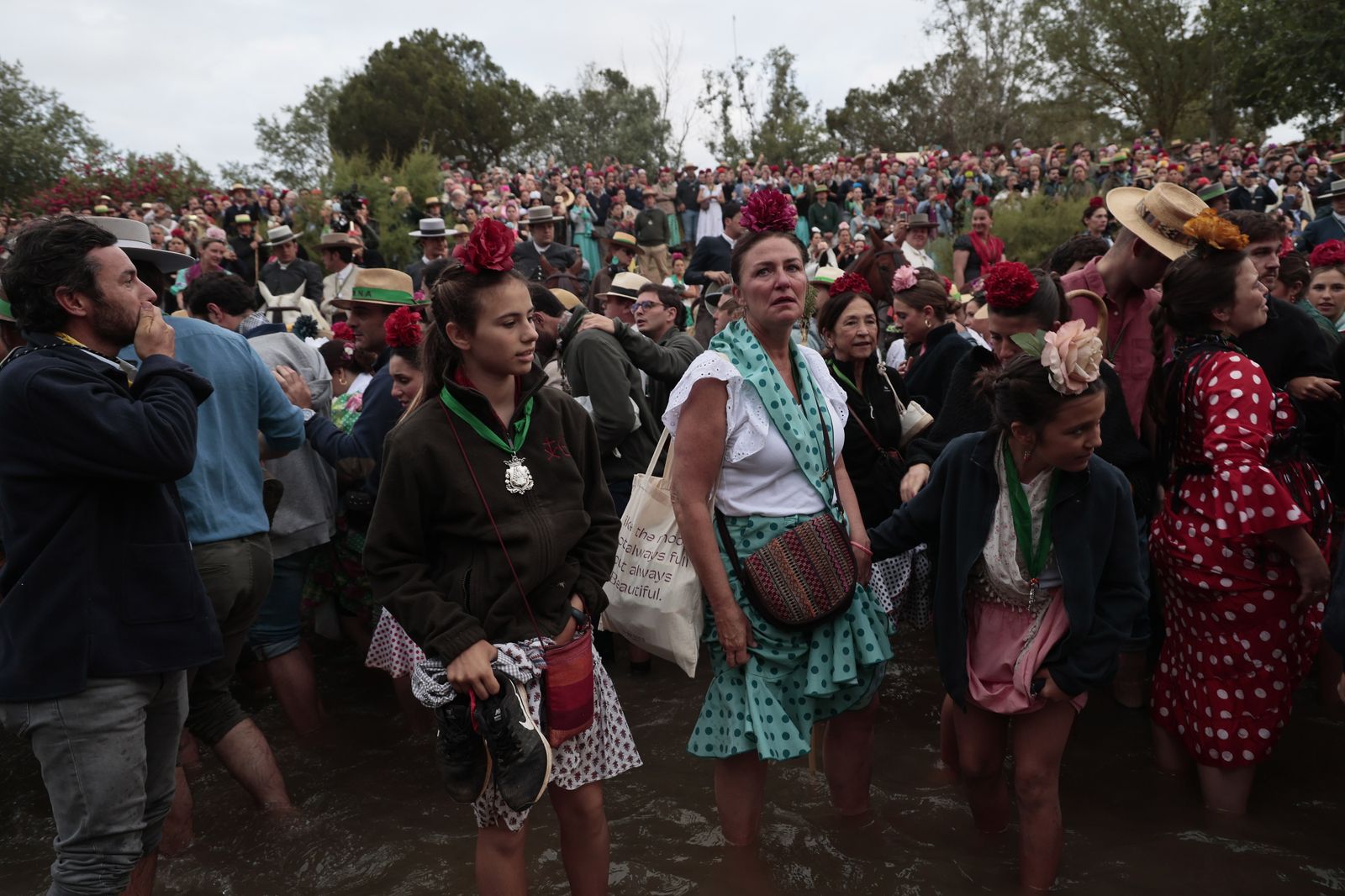 Las mejores imágenes del paso de Sevilla y Triana por el Quema
