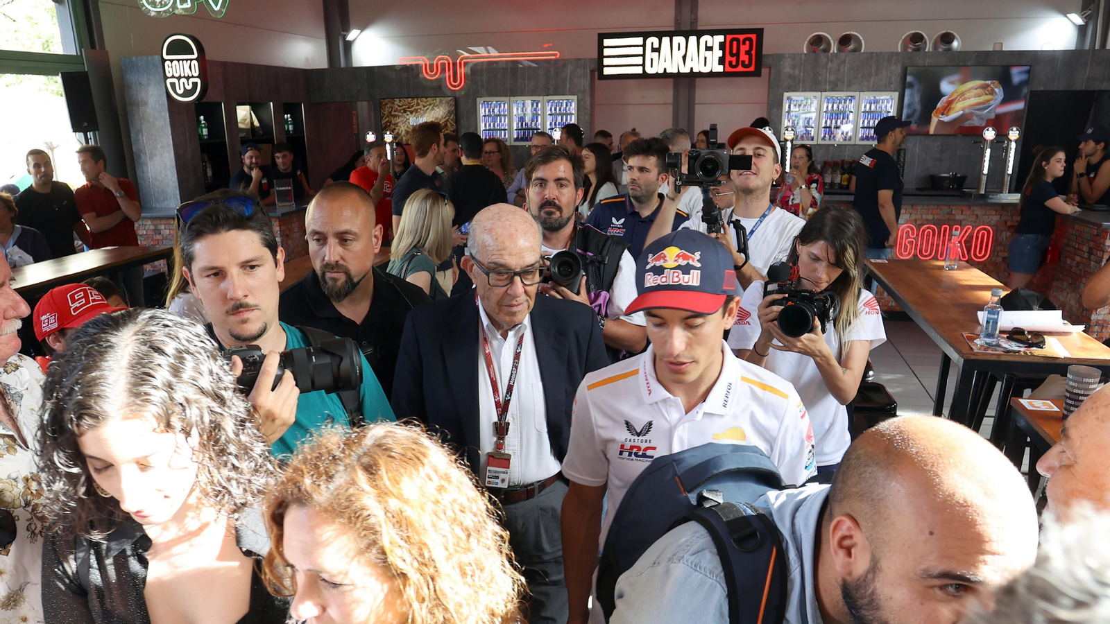 Márquez estrena Garage 93 en Jerez Márquez estrena Garage 93 en Jerez
