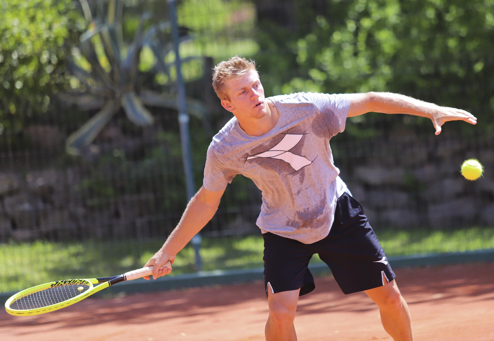 Las fotos de Alejandro Davidovich antes de acudir a Roland Garros