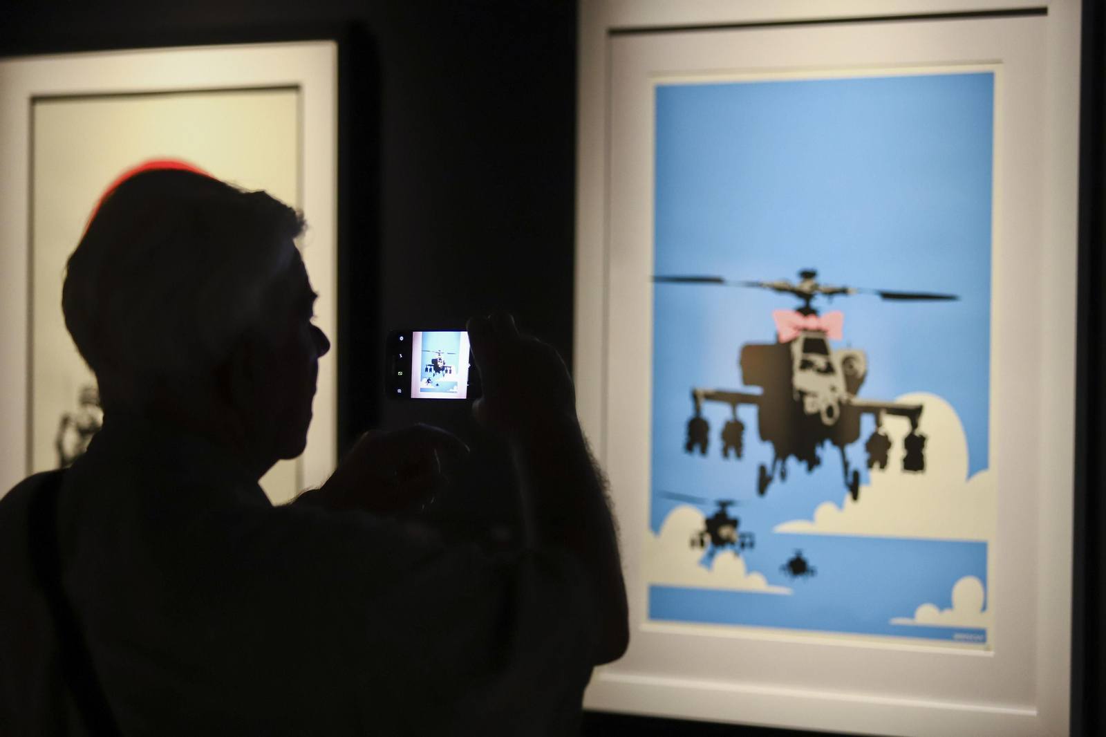 Las fotos de la exposición 'Banksy. The art of protest' en La Térmica, en Málaga