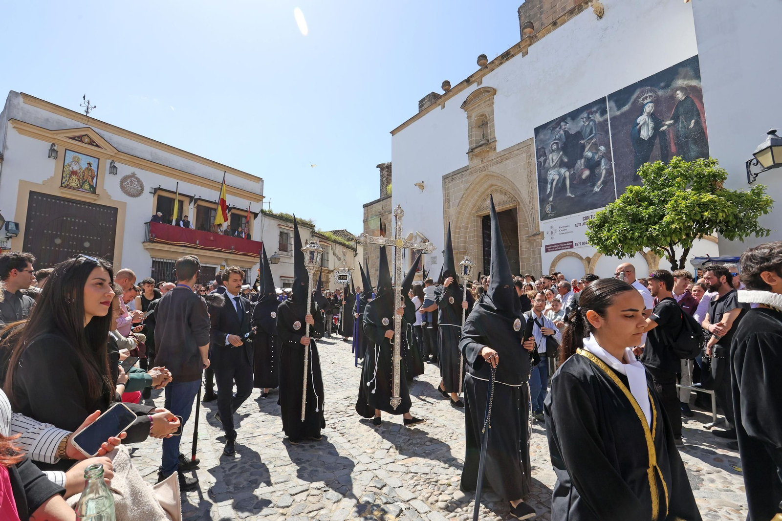 Imágenes de la Hermandad de Santa Marta en el Sábado Santo de Jerez 2025