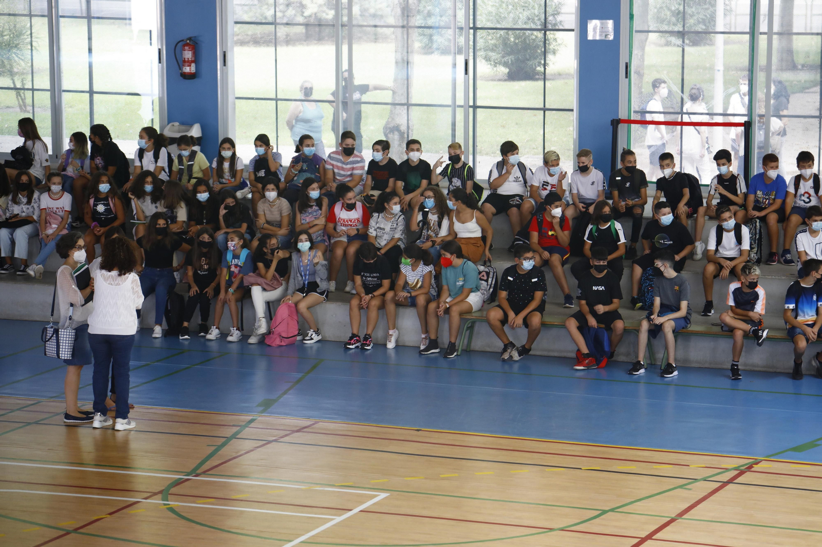 La vuelta a las aulas de los estudiantes de Secundaria y FP de Córdoba en el curso 2021/2022, en imágenes