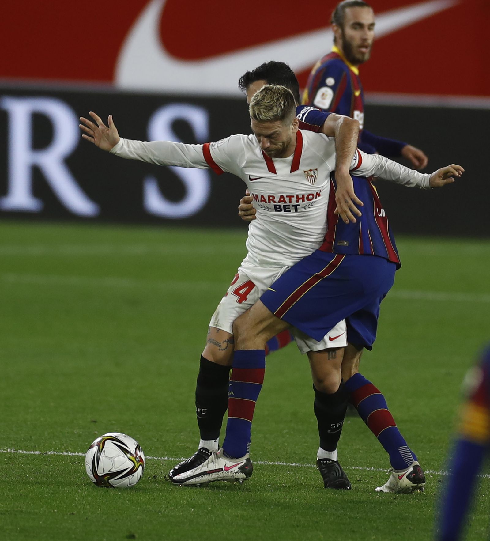 El Sevilla-Barcelona de Copa del Rey, en imágenes