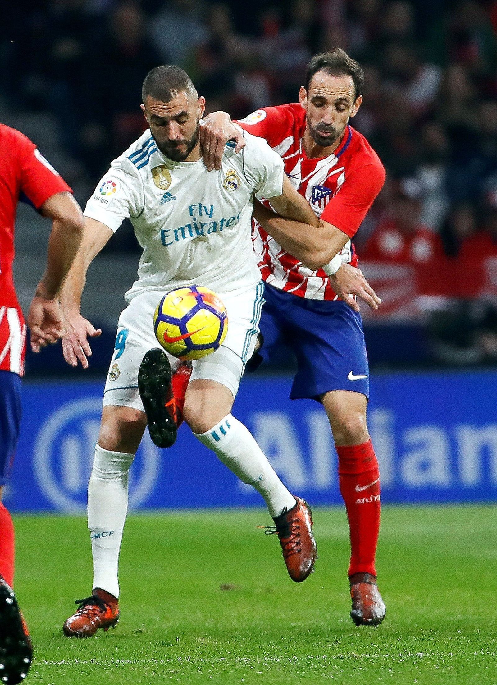 Las imágenes del Atlético-Real Madrid