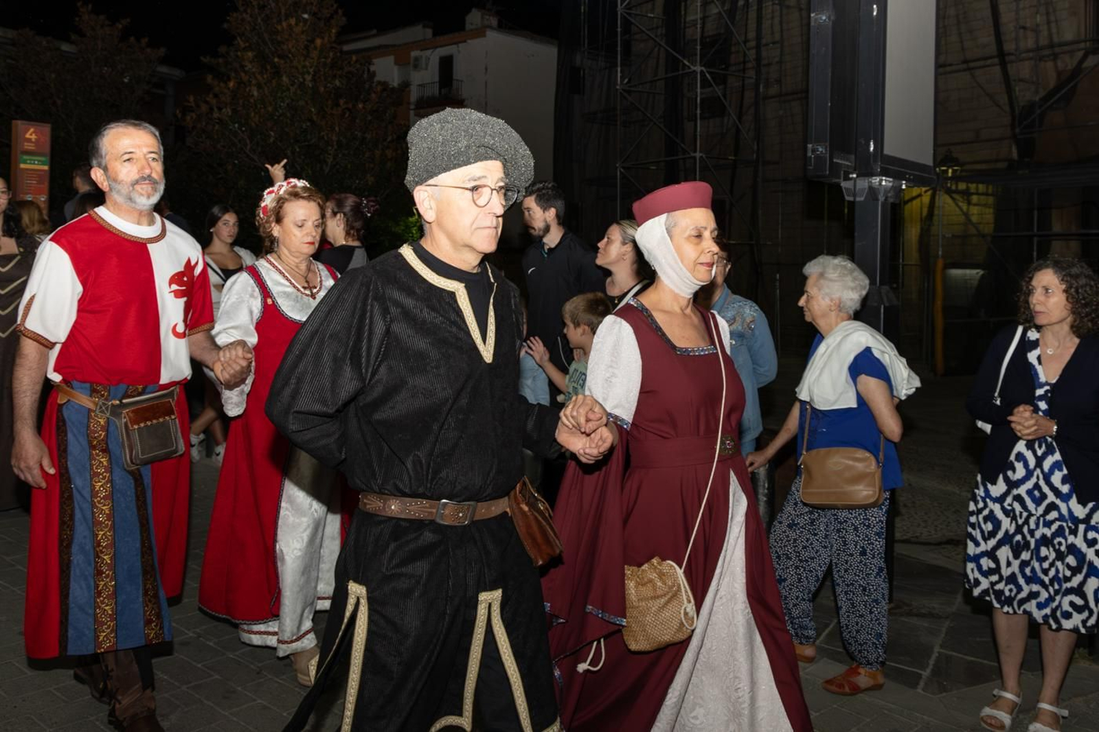 Así vivió Jaén el Pasacalles del Lagarto de la Magdalena.