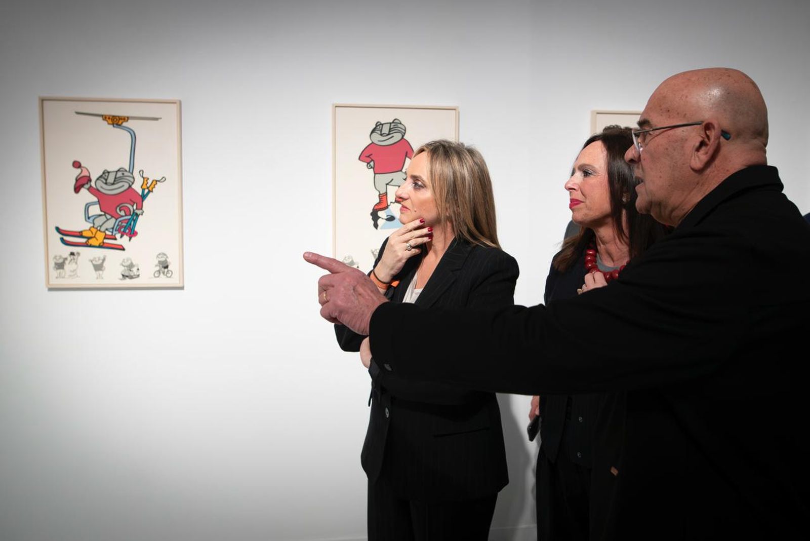 Fotos: la exposición del 30 aniversario de los Campeonatos del Mundo de Esquí Alpino en Granada