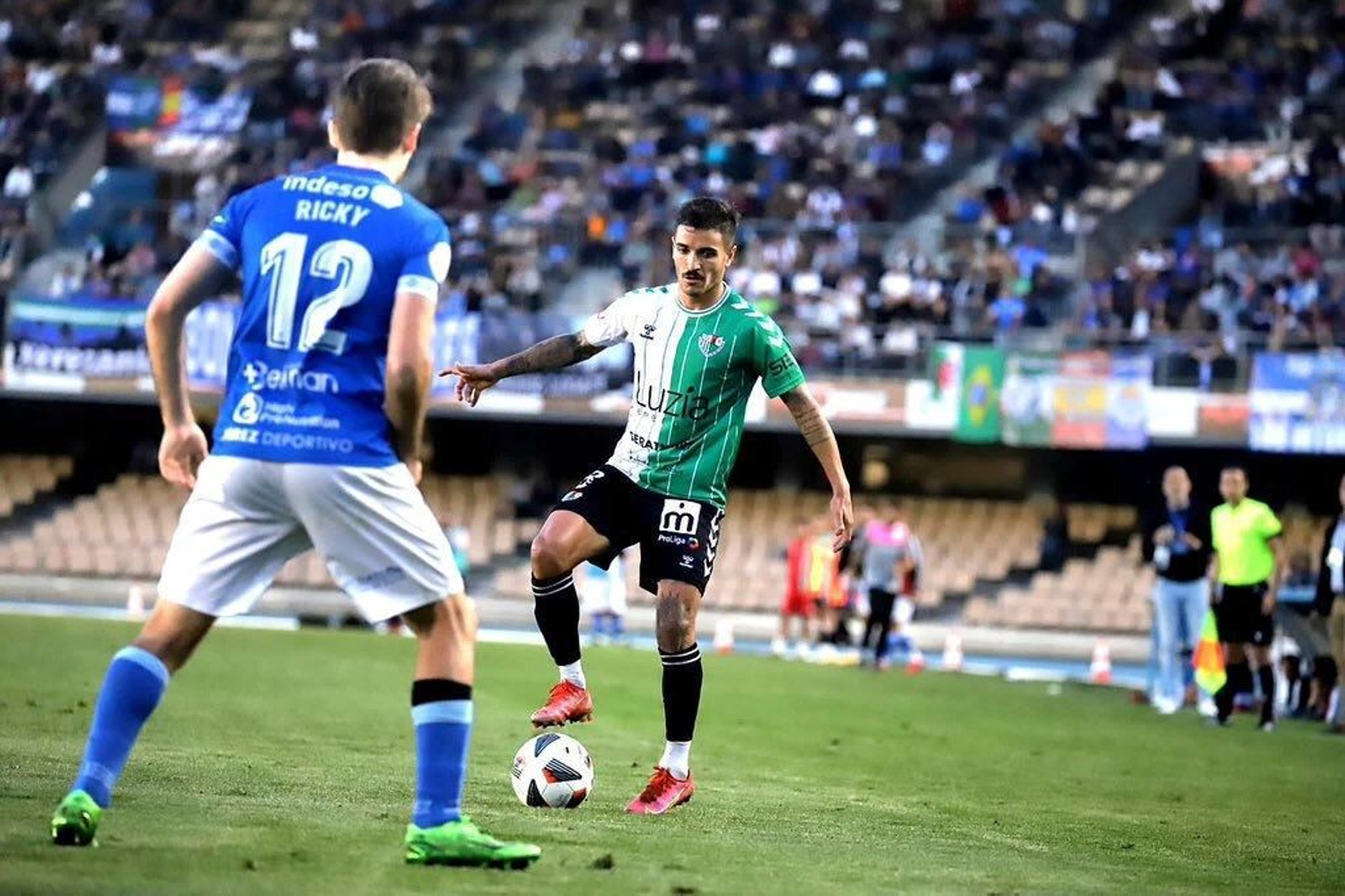 Tomi Lanzini, con el Antequera.