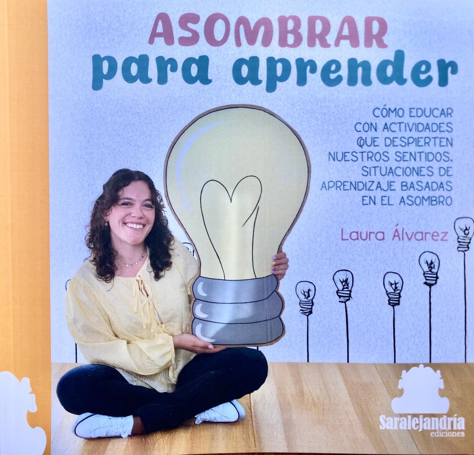 Laura Álvarez presenta su libro 'Asombrar para aprender' en el colegio Luis Vives.