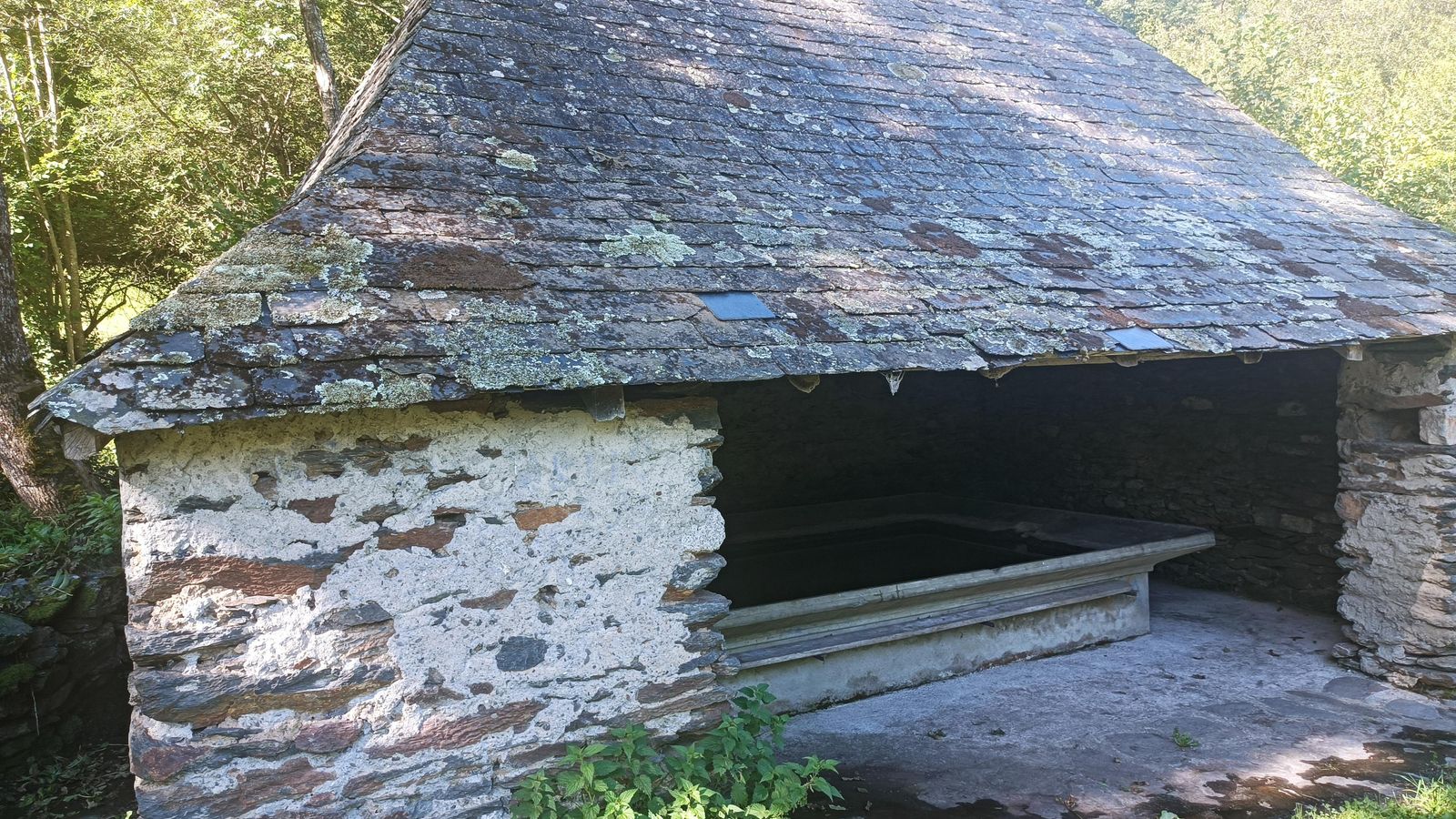 Un lavadero cerca de Era Bordeta.