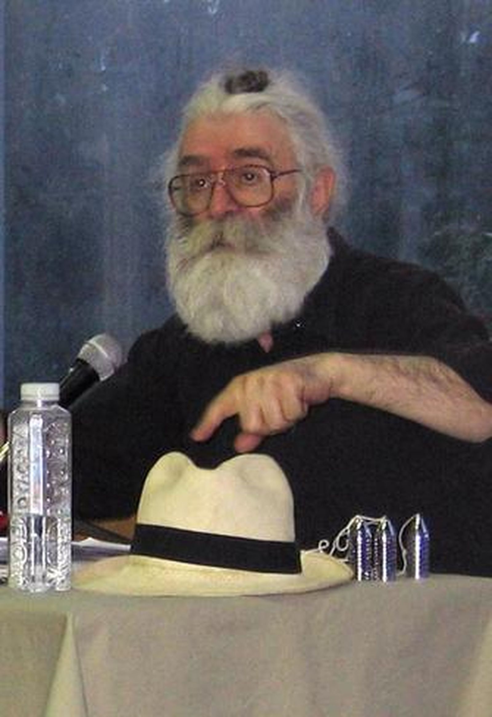 Radovan Karadzic, tras ser arrestado el lunes en Belgrado.