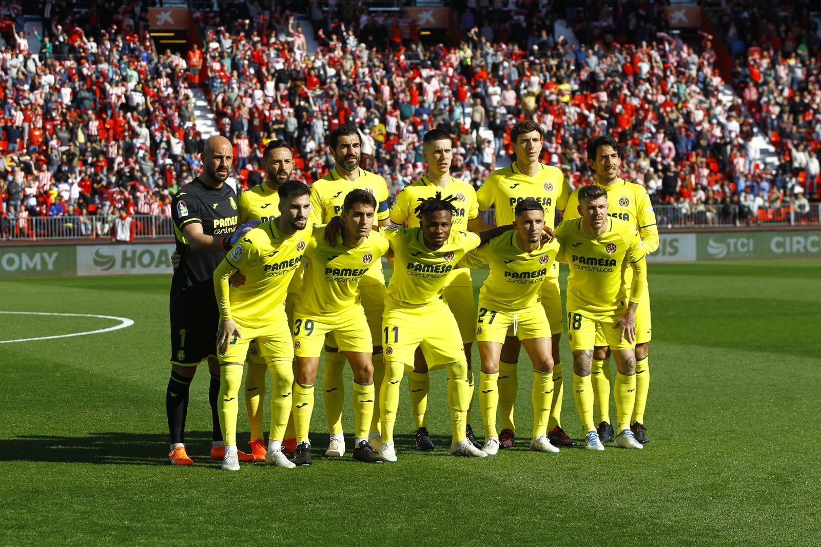 Imágenes de la derrota de la U.D. Almería ante el Villarreal por 0 a 2