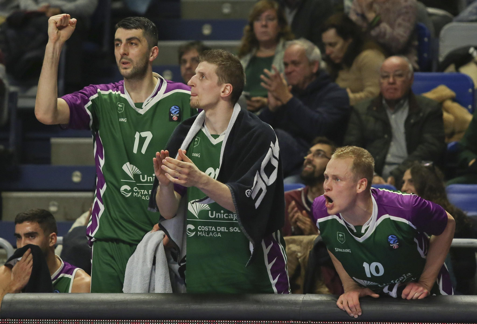 Los cinco años de Adam Waczynski en el Unicaja, en fotos
