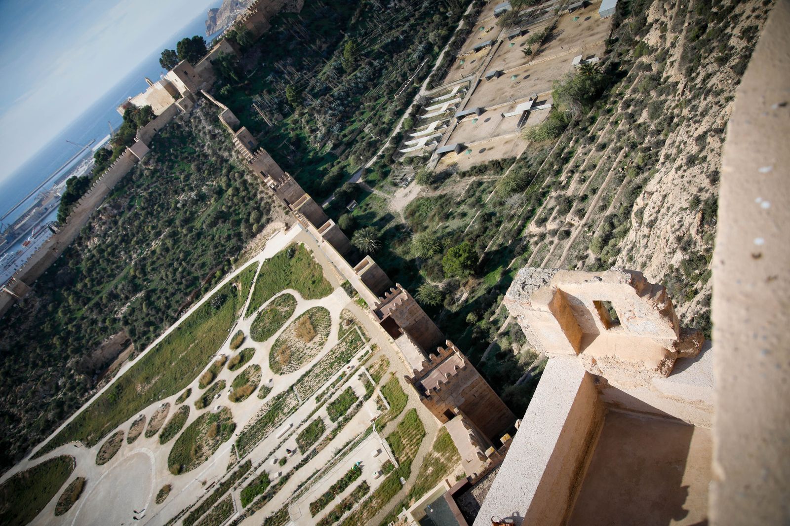 Las imágenes de la restauración de la Muralla de San Cristóbal