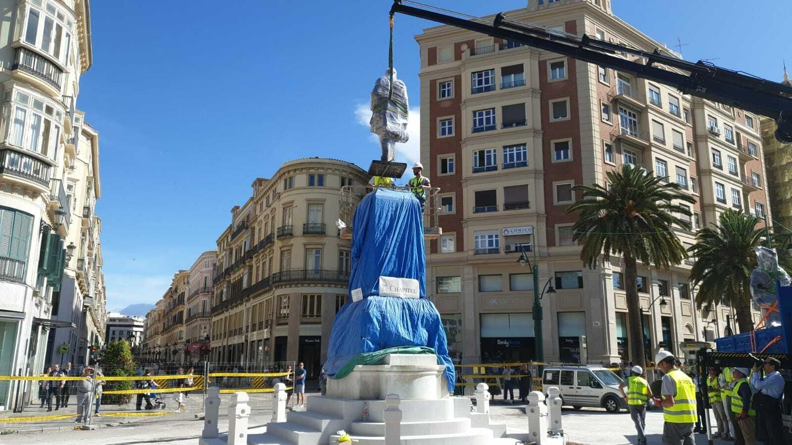 Las fotos del regreso del Marqués de Larios a la Alameda
