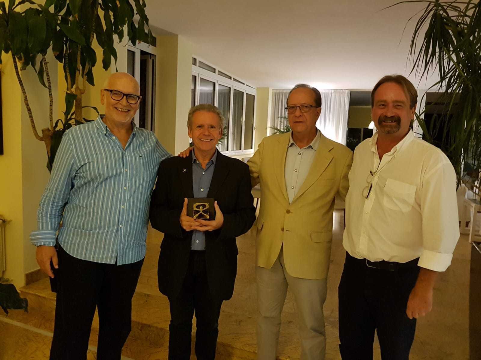 Francisco López Barrios, Vázquez Medel, Sánchez Trigueros y Javier Lostau.