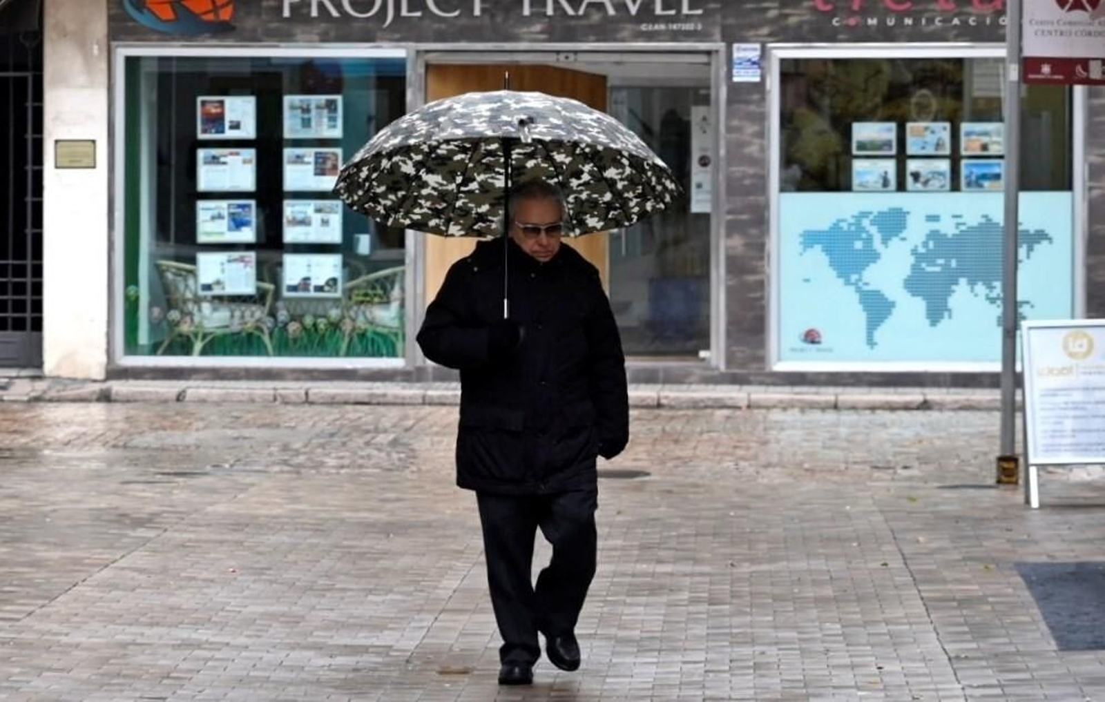 El temporal de viento y lluvia en Córdoba, en imágenes