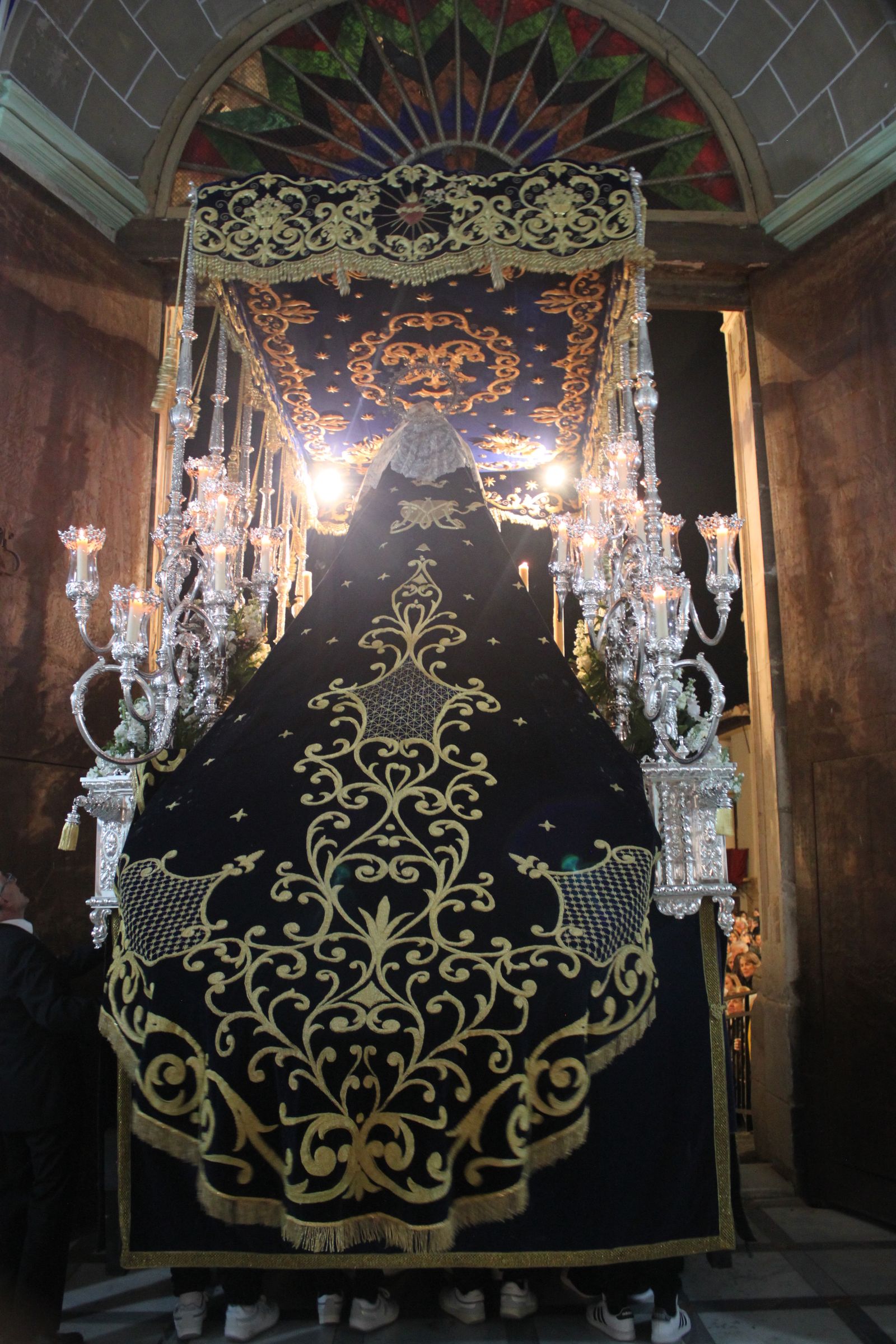 Las imágenes de las procesiones del Jueves Santo en Vélez Rubio