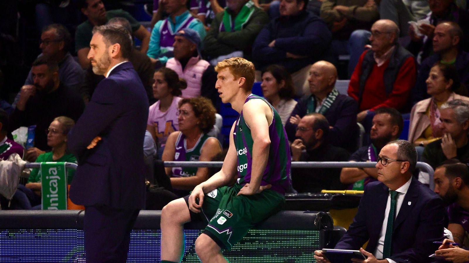 El Unicaja-La Laguna Tenerife, en fotos