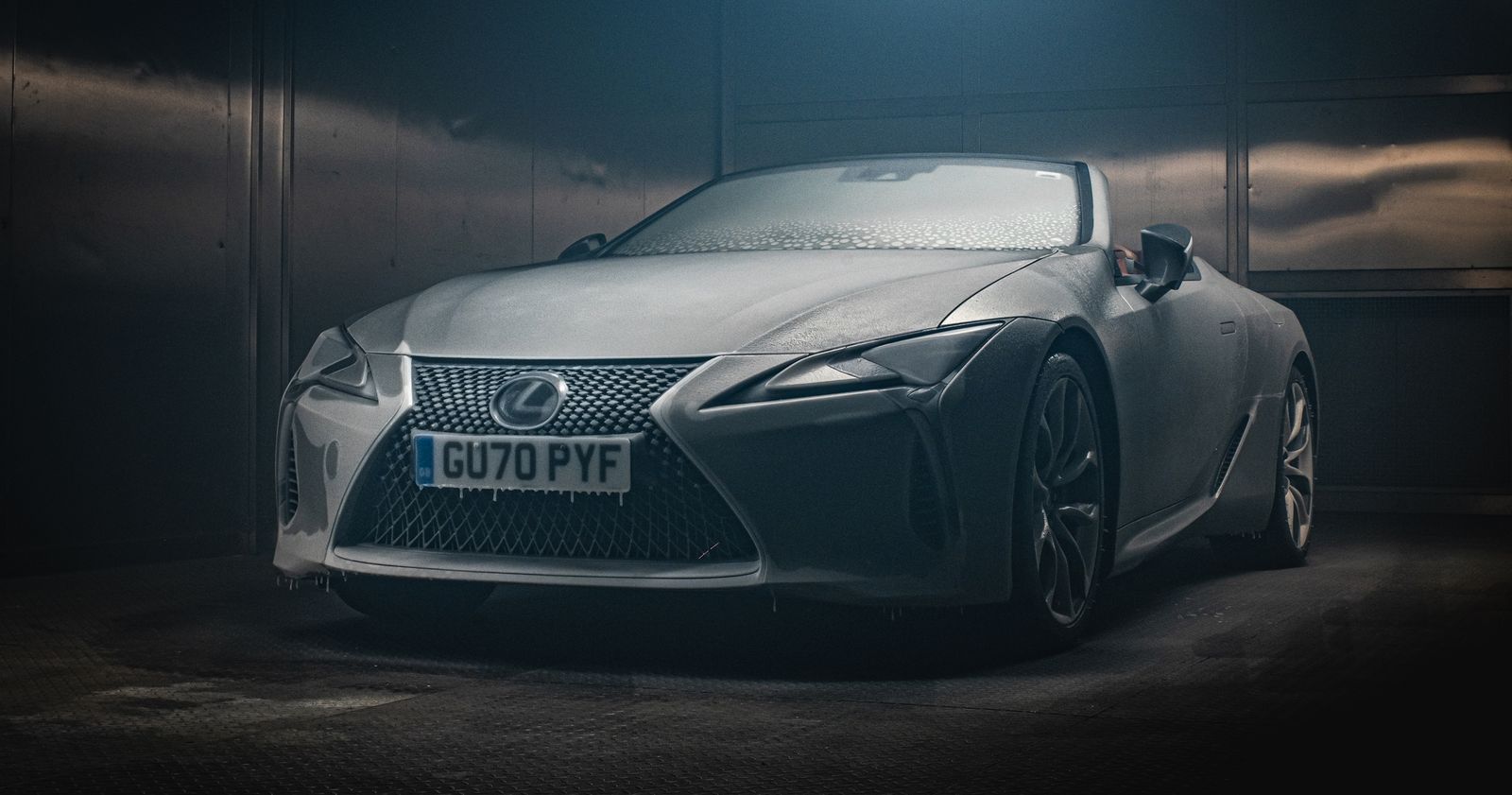 Lexus LC Cabrio: a prueba de heladas