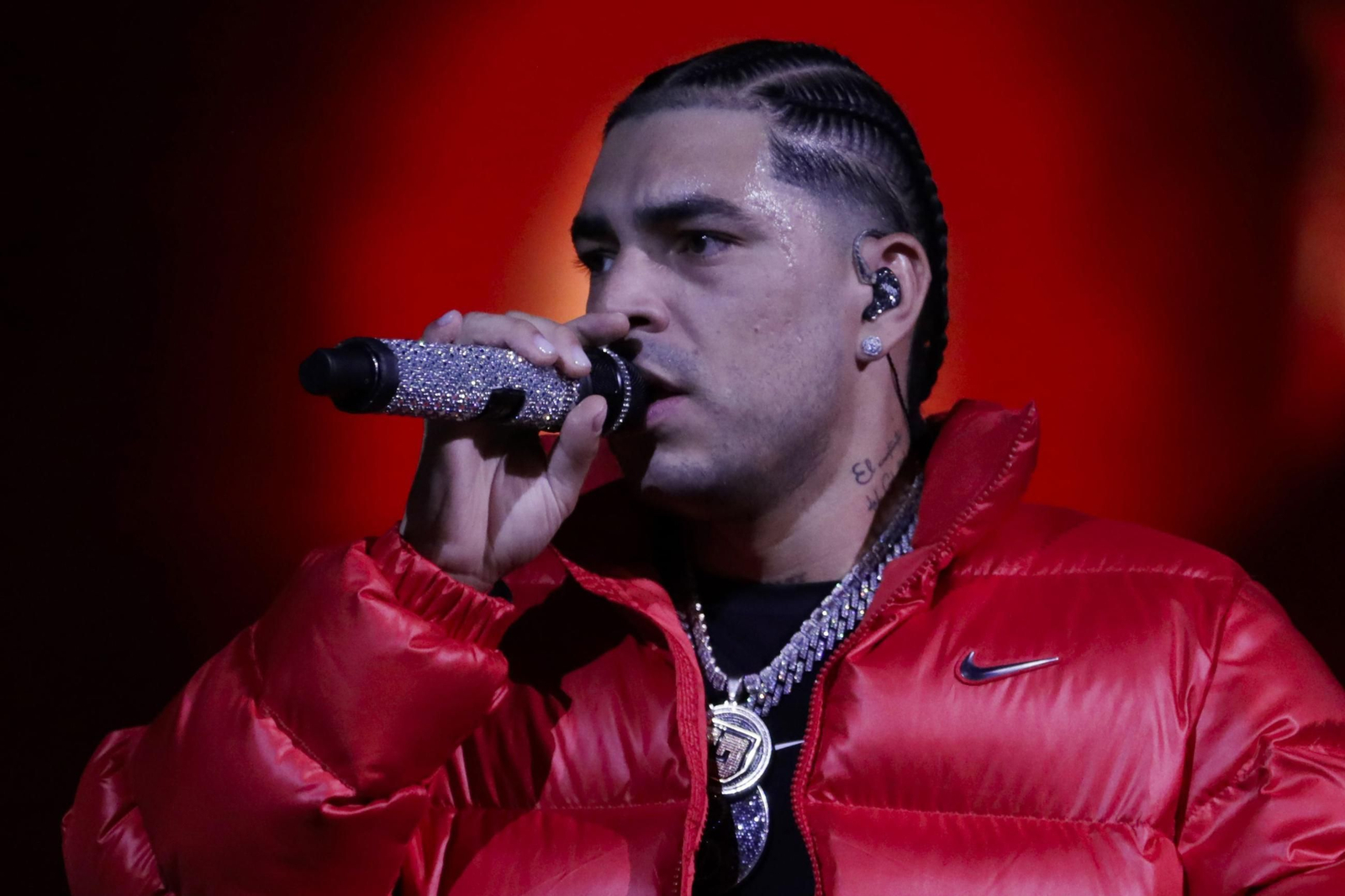 Ryan Castro, en un concierto reciente.