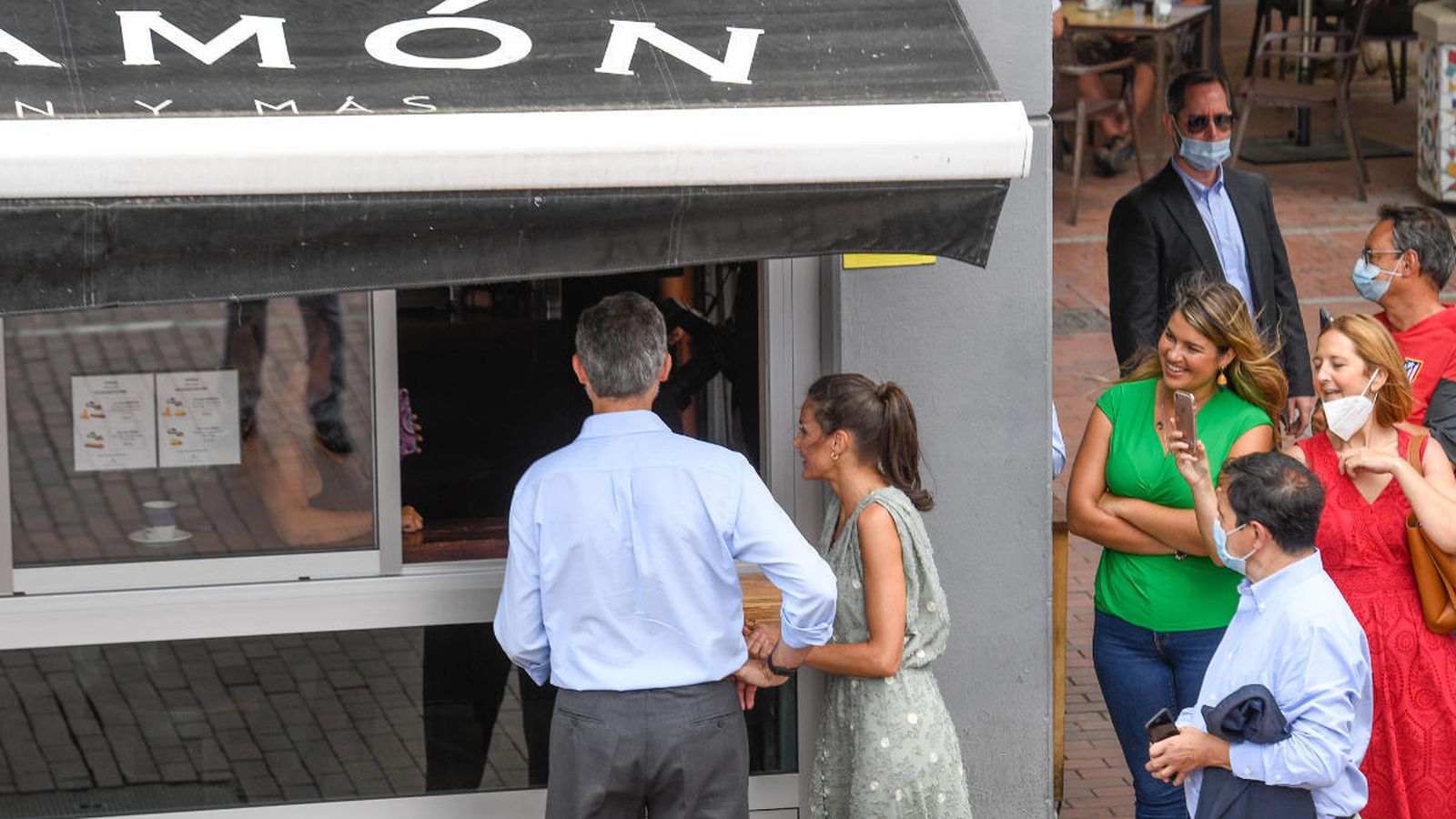 Los Reyes, en el local Don Jamón de Las Canteras.