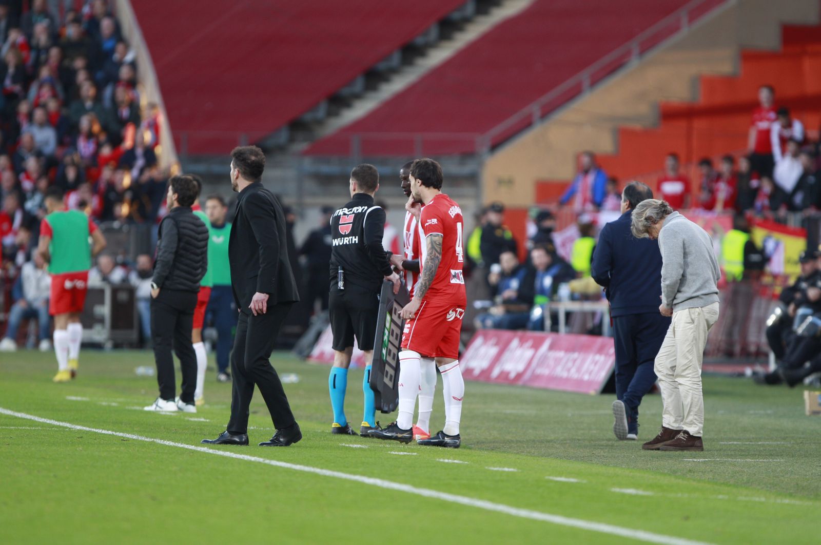 Imágenes del partido U.D. Almería-Atlético de Madrid