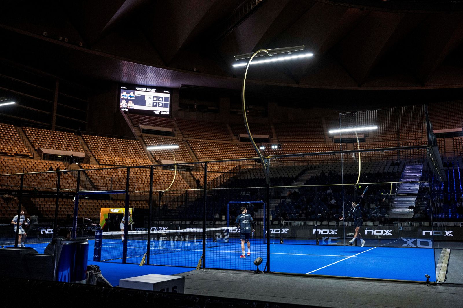 Las mejores fotos de la segunda jornada del pádel en el Estadio de la Cartuja