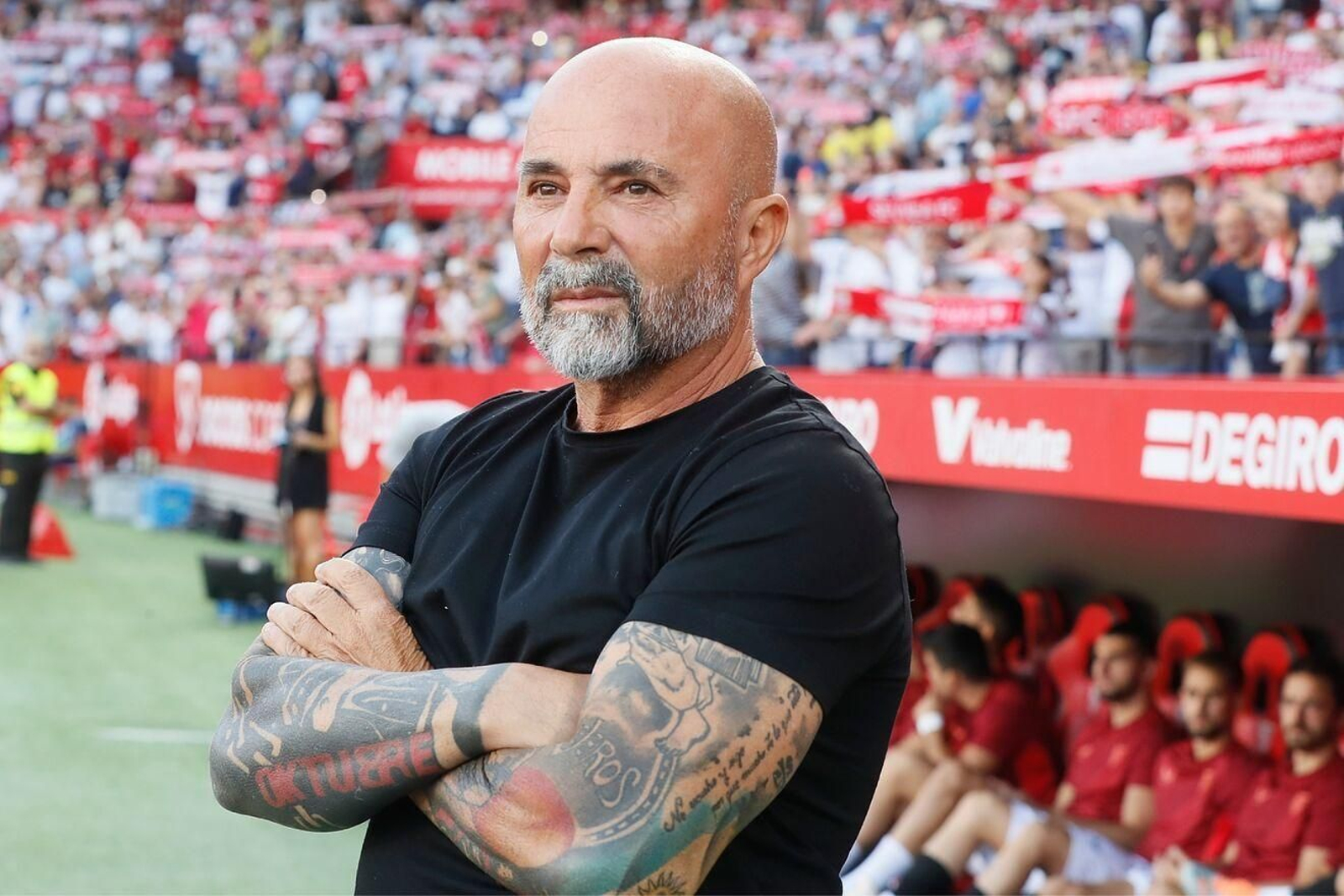 Sampaoli, en su debut este sábado.