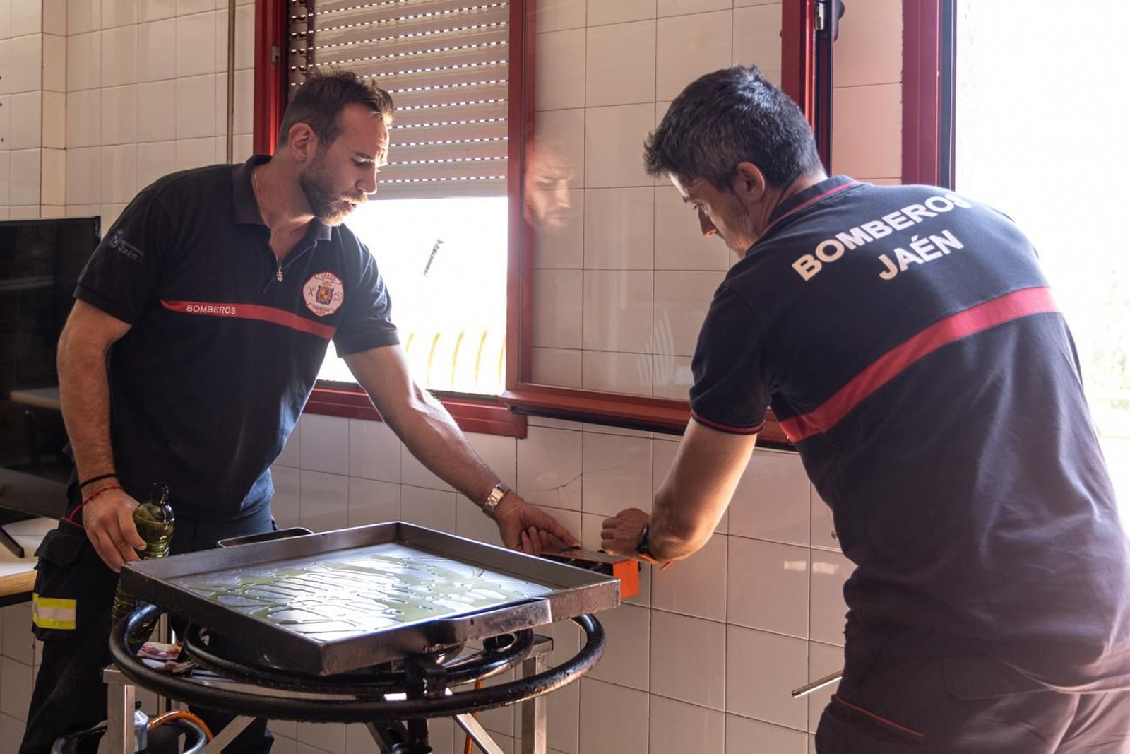 Un día junto a los bomberos de Jaén