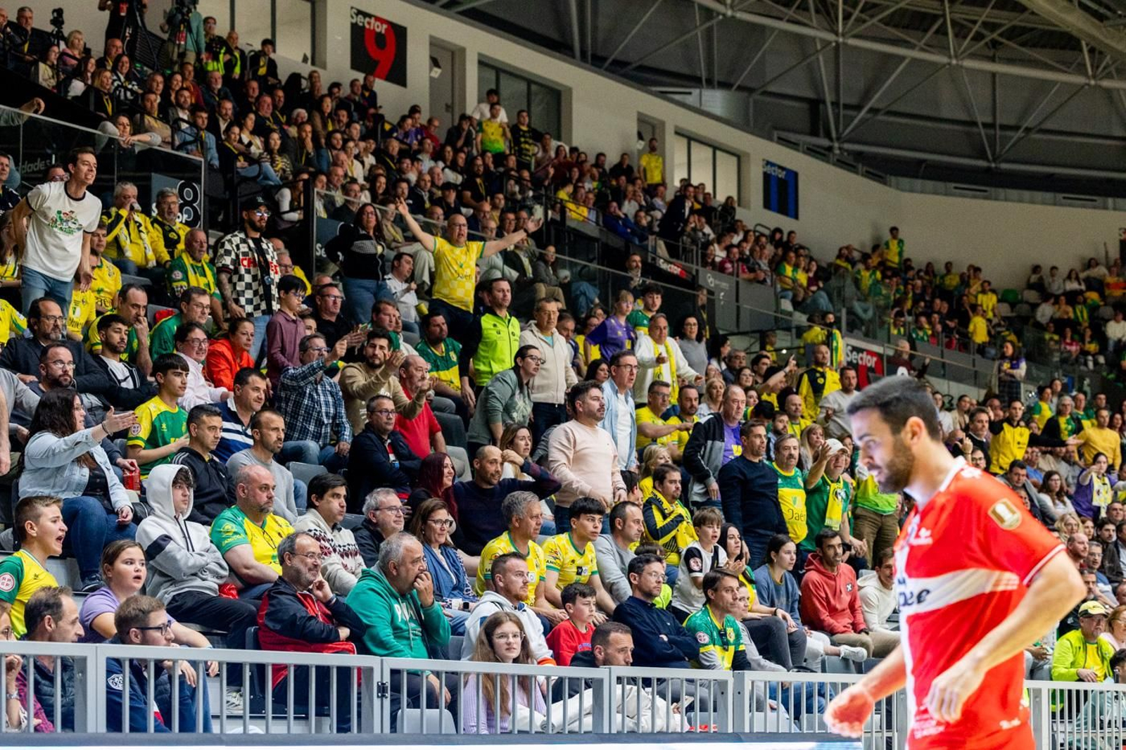 En imágenes: la afición y mejores jugadas del Jaén FS - Jimbee Cartagena