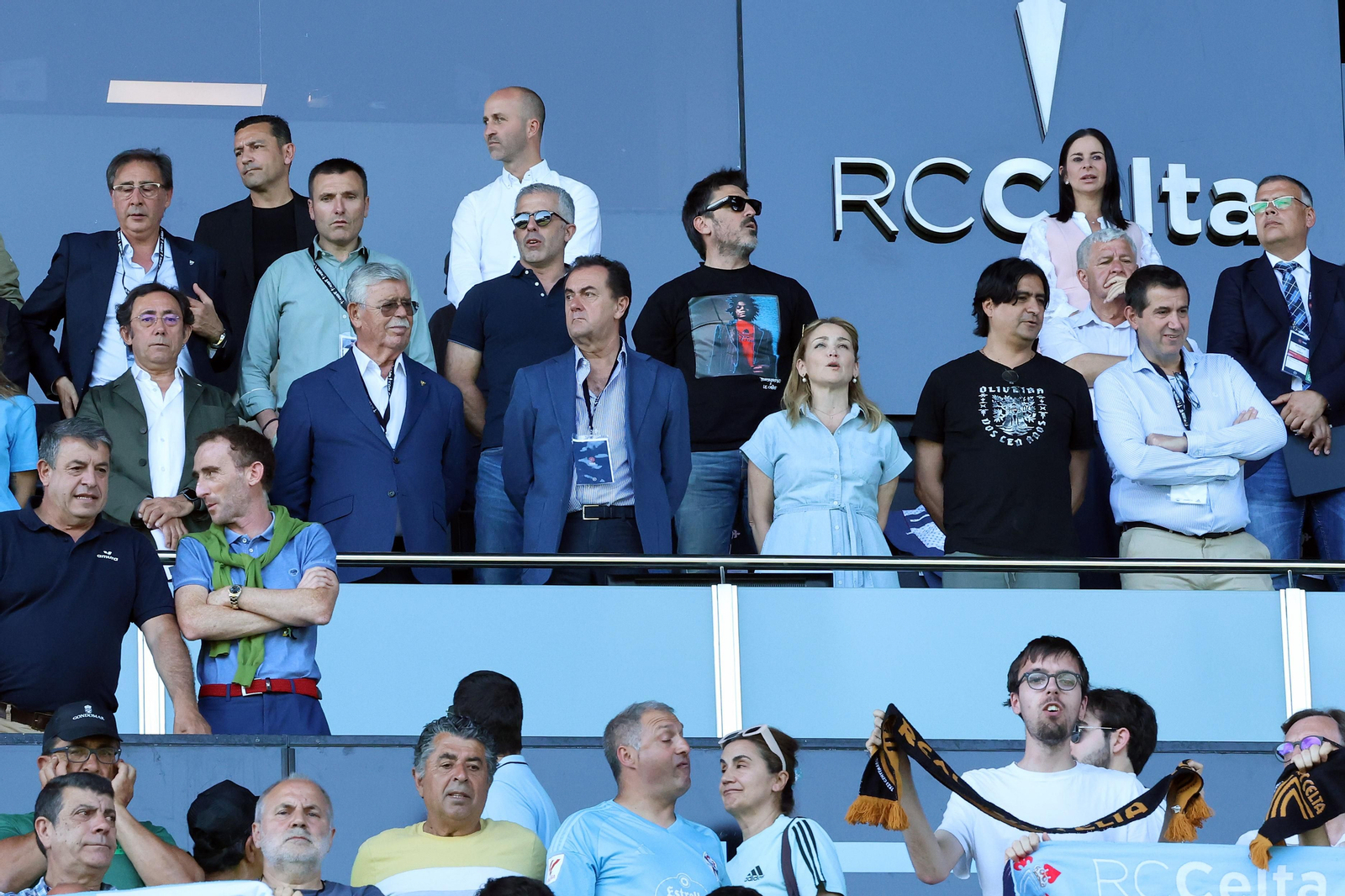 Imagen del palco en el Celta Fortuna - Málaga Imagen del palco en el Celta Fortuna - Málaga
