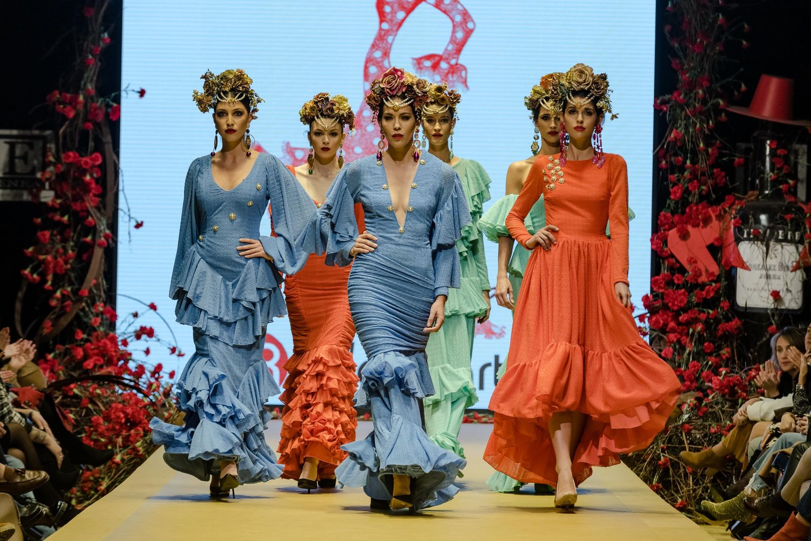 Imágenes de la tercera jornada de la 'Pasarela Flamenca 2020'