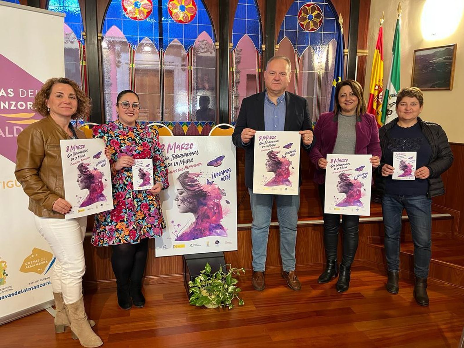 Presentación de los actos por el Día de la Mujer.