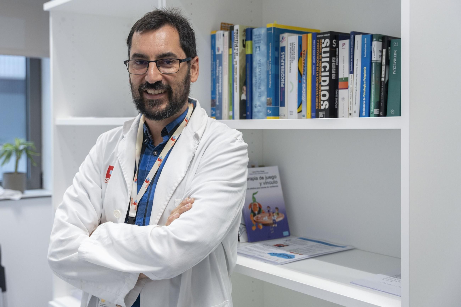El psiquiatra infantil del Hospital Universitario Marqués de Valdecilla de Santander Miguel Mamajón.
