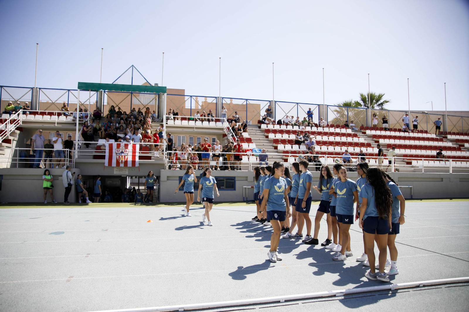 Las imágenes del partido de fútbol del Almería femenino contra el Betis B