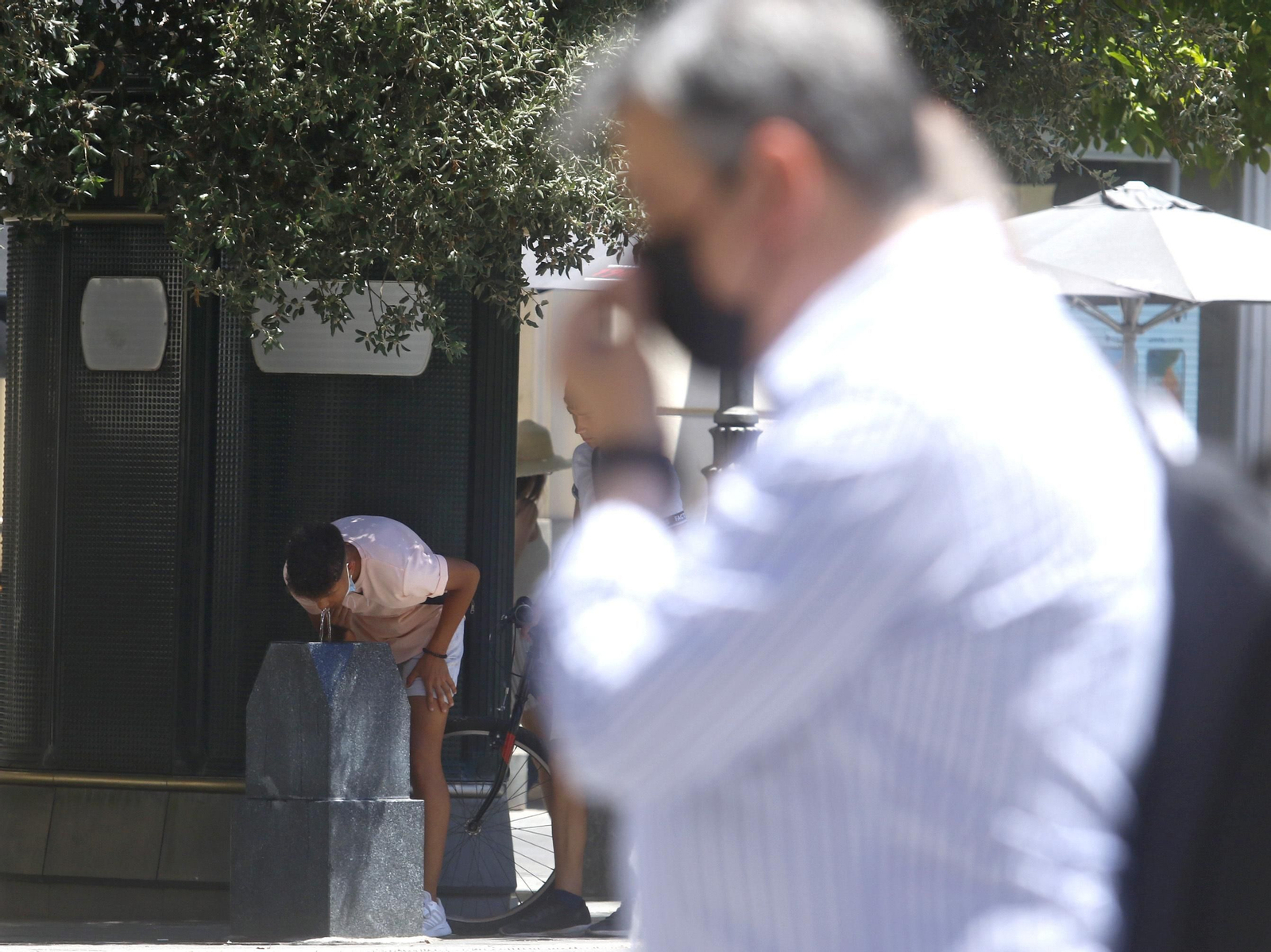 Las imágenes de una tarde cerca de los 40 grados de temperatura en Córdoba