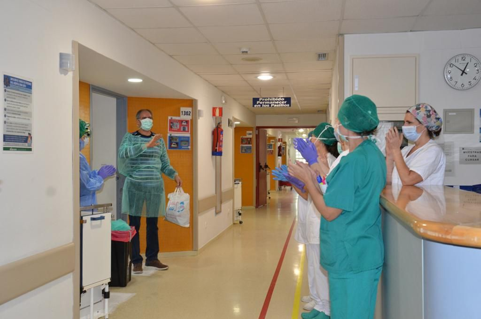 El día a día de las Unidades Covid de hospitalización del Reina Sofía, captado por sus profesionales