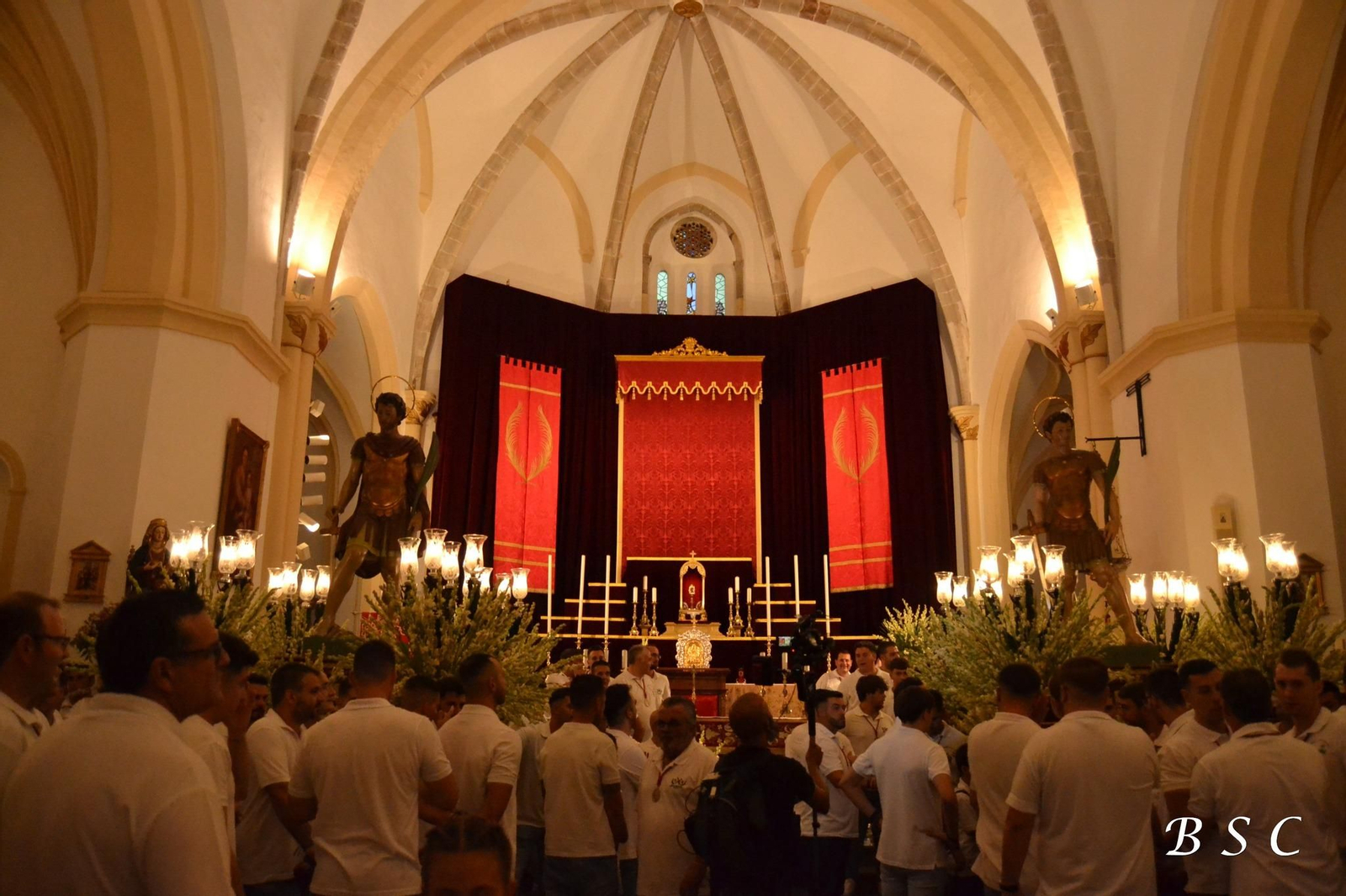 Arjona vive con devoción el día grande de su Fiestasantos, en imágenes