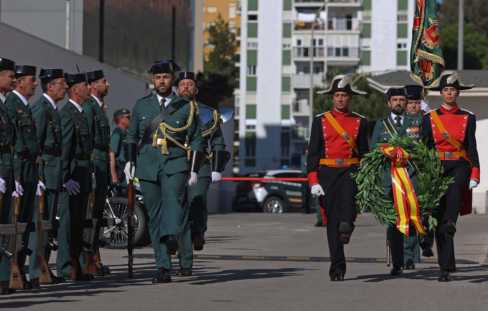 Imágenes del 180º Aniversario de la Guardia Civil en Algeciras