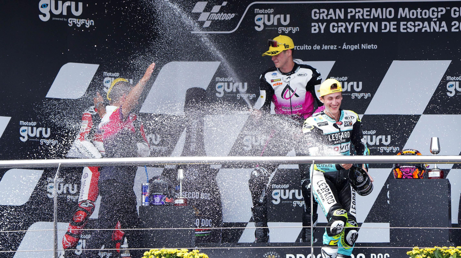 Carrera de Moto3 en el Circuito de Jerez